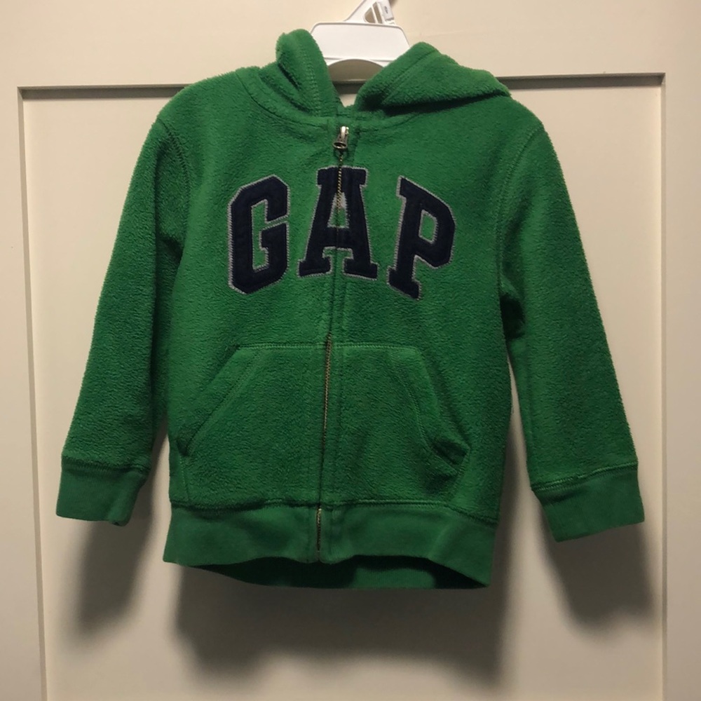 GAP toddler 3 zip up hoodie